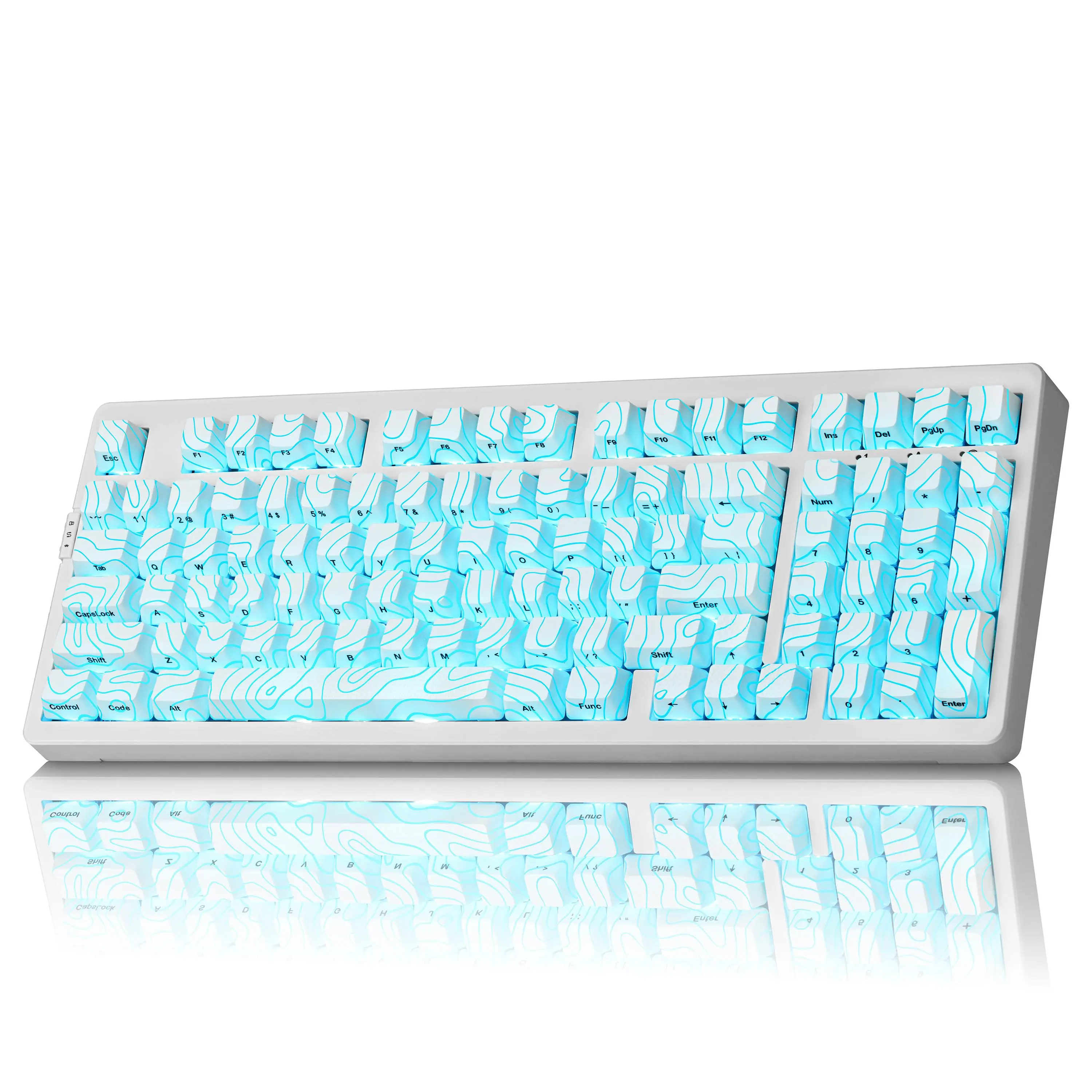 ZORNHER ZH980 95% Wireless Bluetooth Mechanical Gaming Keyboard, Black, Hot Swappable, Rapid Trigger Clicky, RGB Backlit, 2.4GHz/USB-C/BT5.0, IMD Technology, Computer Peripherals, Gaming Items, Father's Day Gift Idea, Back to School Shopping