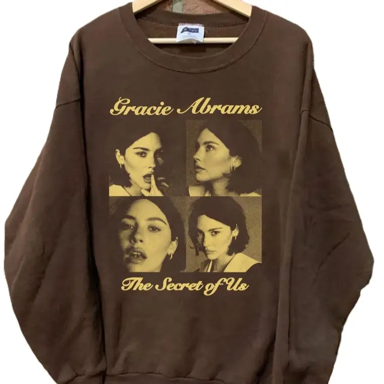 Gracie Abrams Tour Sweatshirt, Vintage Gracie Abrams Sweatshirt, The Secret Of Us Tour Sweatshirt, Gracie Abrams Hot Album Shirt