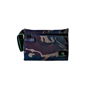 STASHAROO Smell Proof Bag with Combination Lock Water Repellent Odor Proof Stash Bags with Inner Storage Pouches for Smelly Herbs Medical Accessories