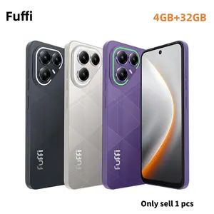 FUFFi LED luminous fashion phone, 6.67-inch high-definition screen, 5MP+16MP pixels, 4GB RAM+32GB ROM, 4400mAh battery, unlocked 4G dual card dual standby, Android 12.0 smartphone