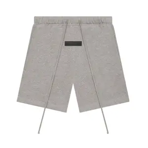 Sweatshort Dark Oatmeal 160BT212013F for Men Casual Wear & Sports Activities Dark Oatmeal Color Menswear Plain