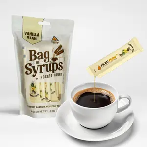 Pocket Pours Vanilla Bean Coffee Syrup