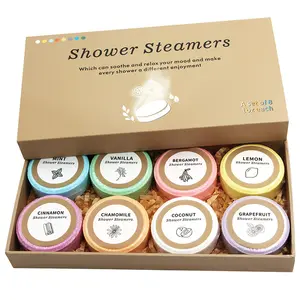 Shower Bombs Aromatherapy 8Pack, Natural Essential Oil Home Spa Gifts for Women Mom Mothers Day Birthday
