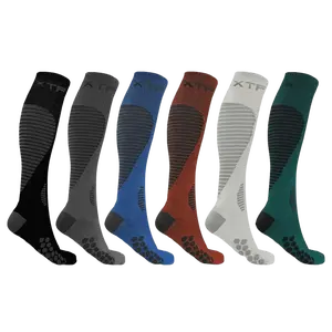 Extreme Fit Targeted Collection Work Socks (6-Pairs) - 15-20mmHg Compression & Breathable Comfort