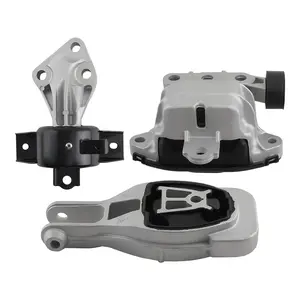 3x Engine MotorTransmission Mount Set compatible for Chevrolet Sonic 1.8L 2013-2016 3386