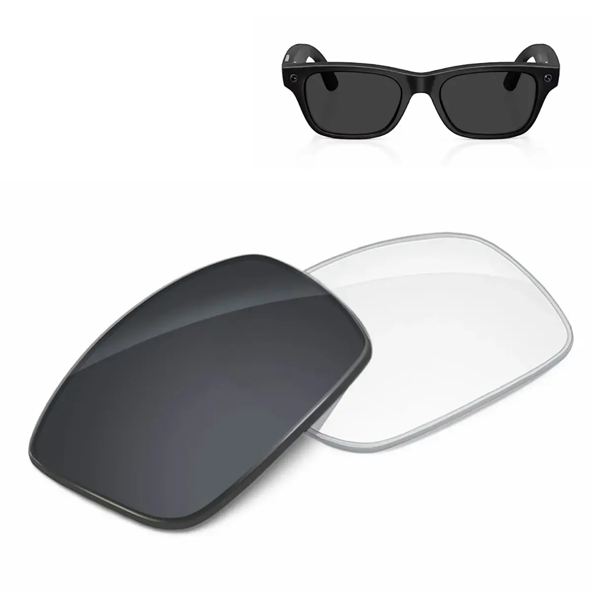 (Blayzer Gen 2 RW7001 50mm & 54mm) LIFEART Replacement Lenses Compatible with Ray-Ban Meta Blayzer Frames