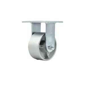 Service Caster MCM-SCC-30R420-SSR Replacement for McMaster Carr Caster 2408T35 - Rigid Top Plate Caster with 4 in. Semi Steel Cast Iron Wheel - Heavy Duty Replacement Caster - 1000 lbs Capacity