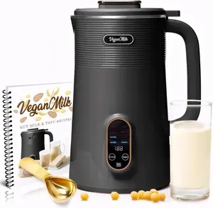 8-in-1 Bean & Nut Milk Maker Machine - Almond, Soy, Oats, Soup & More - Plant-Based Milk Maker by Roman Ventures