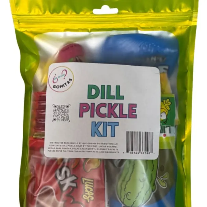 QQD  Pickle Kit 1 Bag - Snack Gift Tangy Picklekit