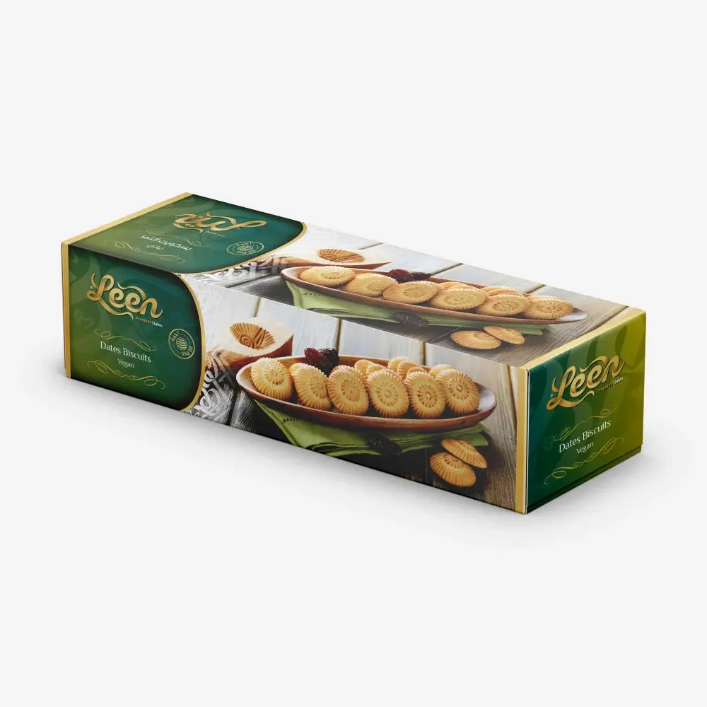 Leen Vegan Chewy Date Biscuits - Caramel-Like Flavor, Dairy Free, Plant-Based Ingredients, 400g Ambient Room Temp Snack, Natural Sweetness, Cleaner Snacking Option, Lunchbox Addition Afternoon Treat, Afternoon Treats, Cleaner Snacking Options, Lunchbox Ad