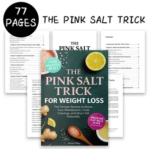 The Pink Salt Trick Composition Notebook - 77-Page Healthy Guide for Boosting Metabolism, Supporting Natural Weight Management, with Science-Backed Insights, Core Recipes & Safety Tips for Holistic Wellness