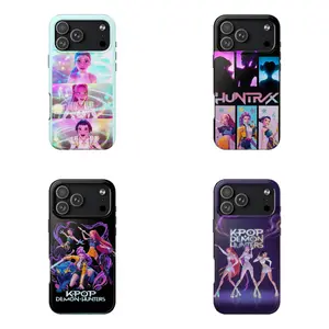 K-Pop Demon Hunters Phone Cover for iPhone 17 - 11 Pro Max Plus Mini X XR XS 7 8 Plus or SAMSUNG GALAXY S25 - S21 Ultra Plus