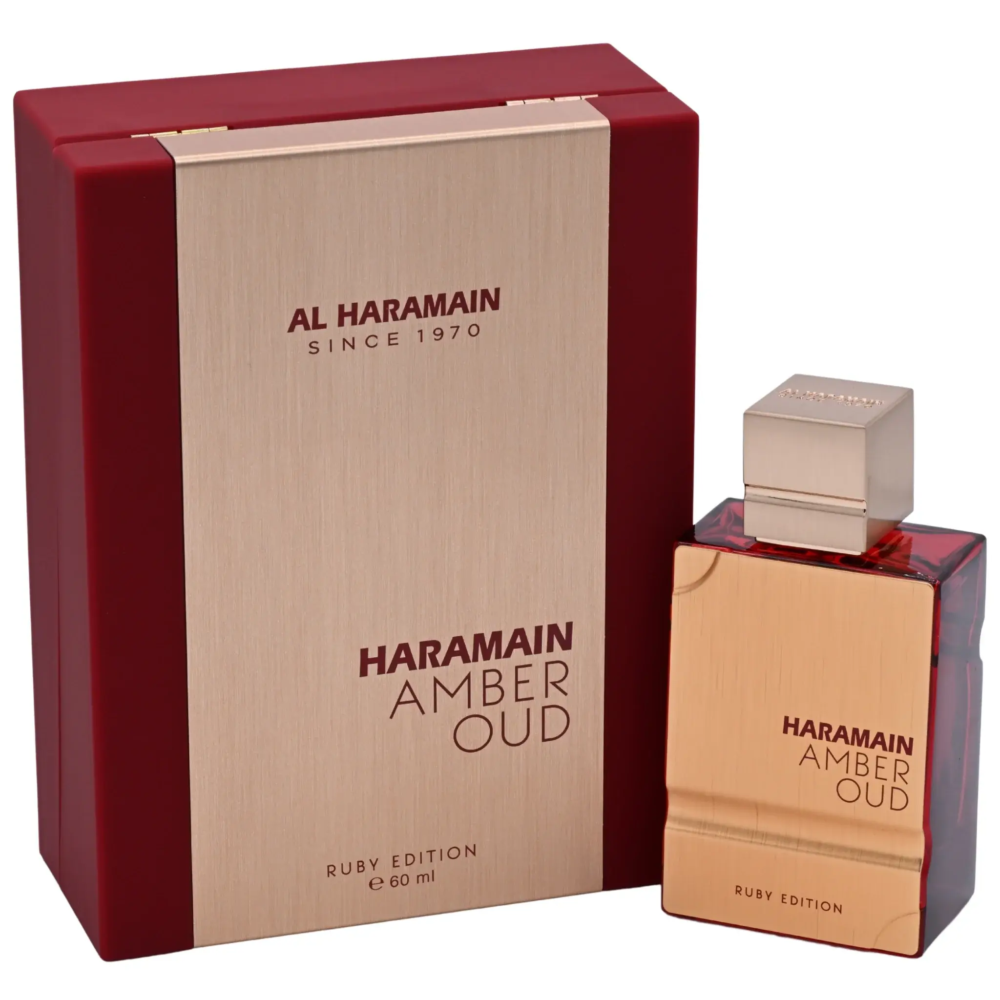 Al Haramain Amber Oud Ruby Edition Eau de Parfum Spray Unisex 2.0 oz / 60 ml (Al Haramain)