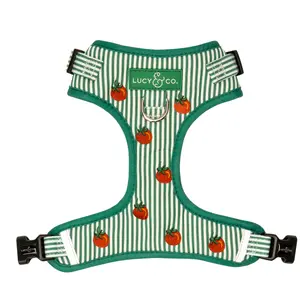 Tomato, Tomahto Embroidered No-Pull Harness
