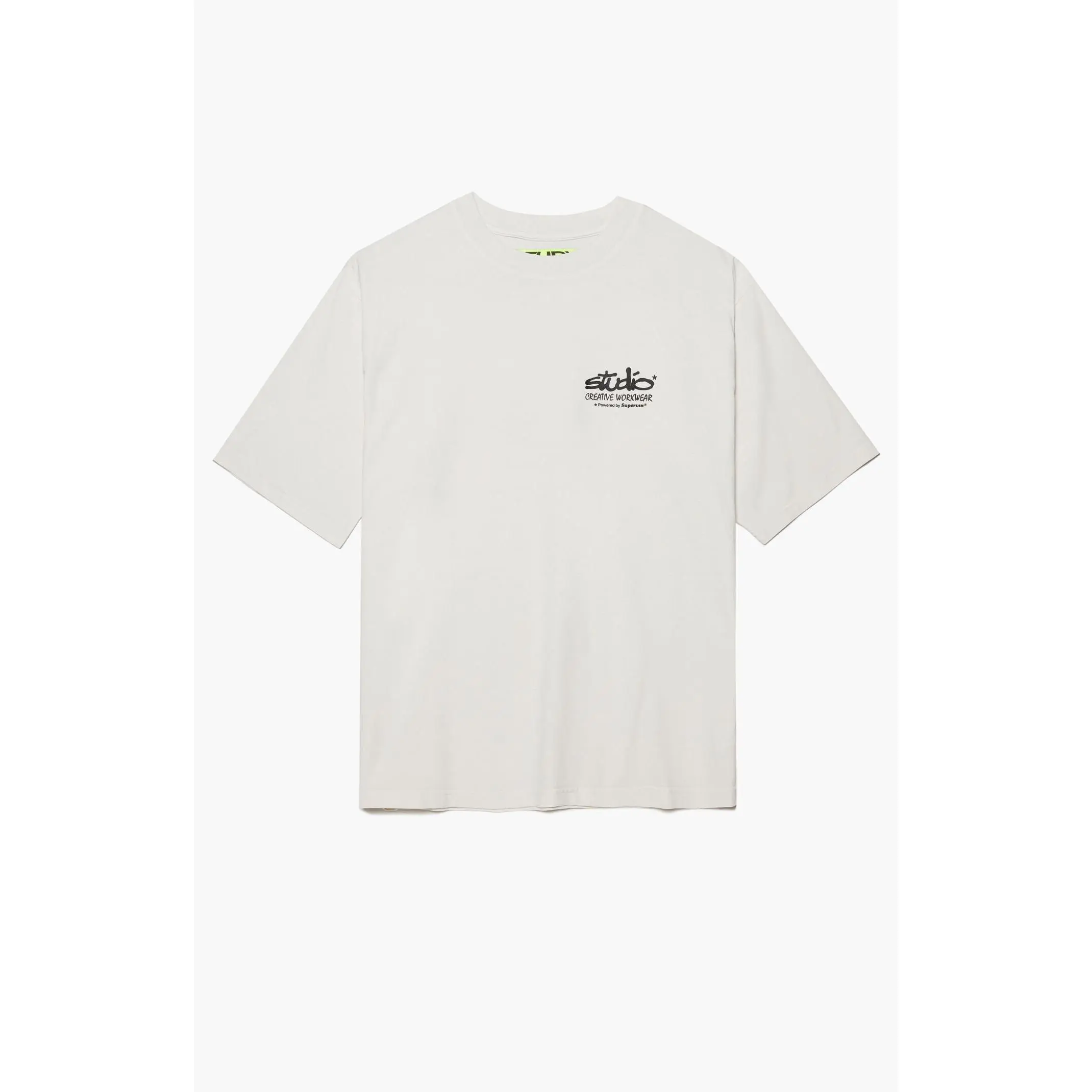 Studio by Supervsn Men's Label Logo T-Shirt