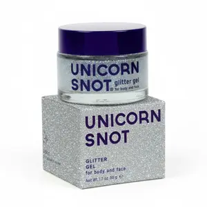 UNICORN SNOT BIO Glitter Gel for Body & Face - Cosmetic-Grade Holographic Makeup - Lightweight & Long-Lasting - 1.7oz/45ml