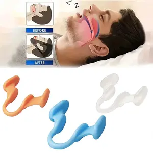 3 Counts/set Silicone Anti Snoring Nose Clip,Comfortable Professional Anti Snoring Equipment, Suitable for Adult Heads, Men Gifts, Father's Day Gifts