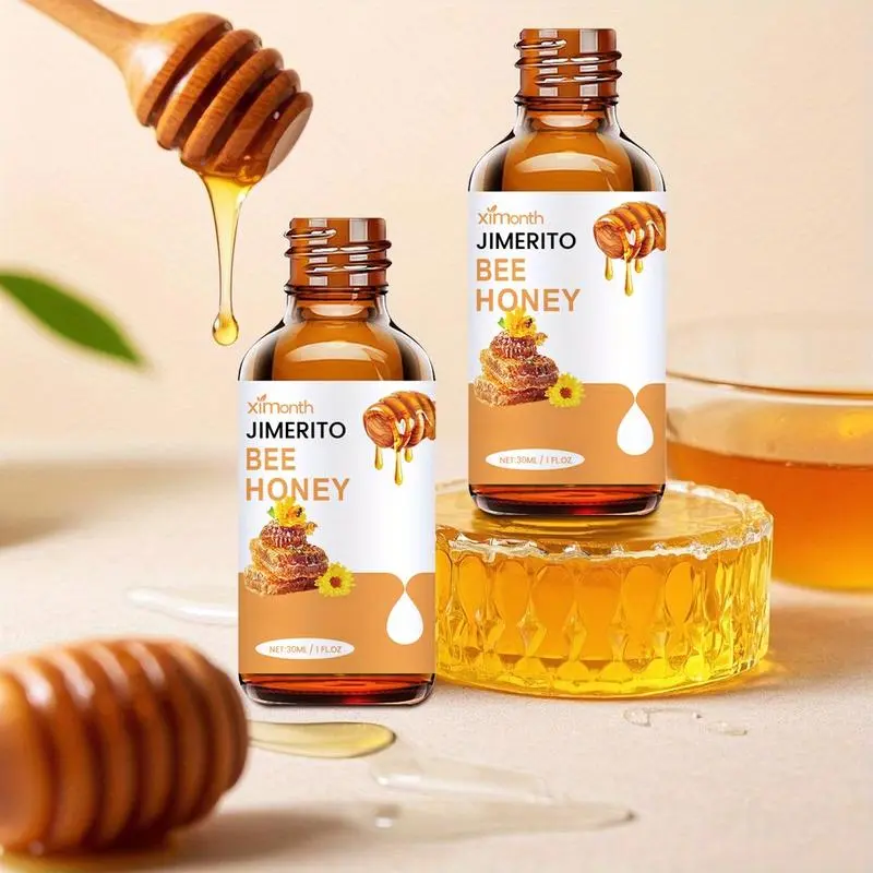 Anti-Aging Honey Eye Serum for Fine Lines and Dryness, Daily Hydrating and Smoothing Liquid Treatment, Fragrance-Free for Unisex Use - 30ml (1 fl oz), Smooth