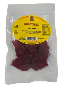 Uncle Henry's Gourmet Meats Beef Jerky - 3 oz bag