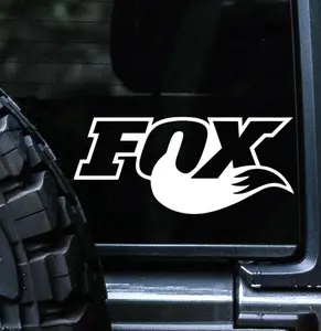 Decals Fox Tail Racing Decal Vinyl Car Sticker