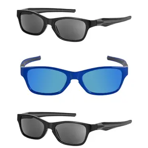 3 Pair of Full Lens Sun Readers (No Bifocal) – Unisex Reading Sunglasses with UV400 Protection & Lightweight Wrap Frames