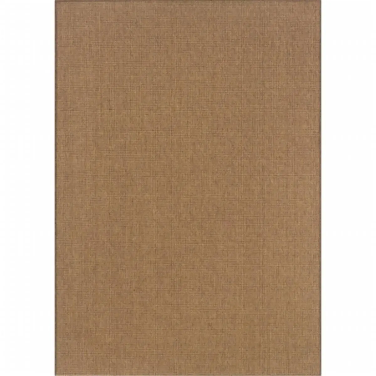 Oriental Weavers Karavia 2068X Machine-Woven Polypropylene Indoor Outdoor All-Weather Area Rug, 1 ft. 9 in. x 3 ft. 9 in. Tan Rectangle for Patio/Deck, Indoor Outdoor Rugs, Durable