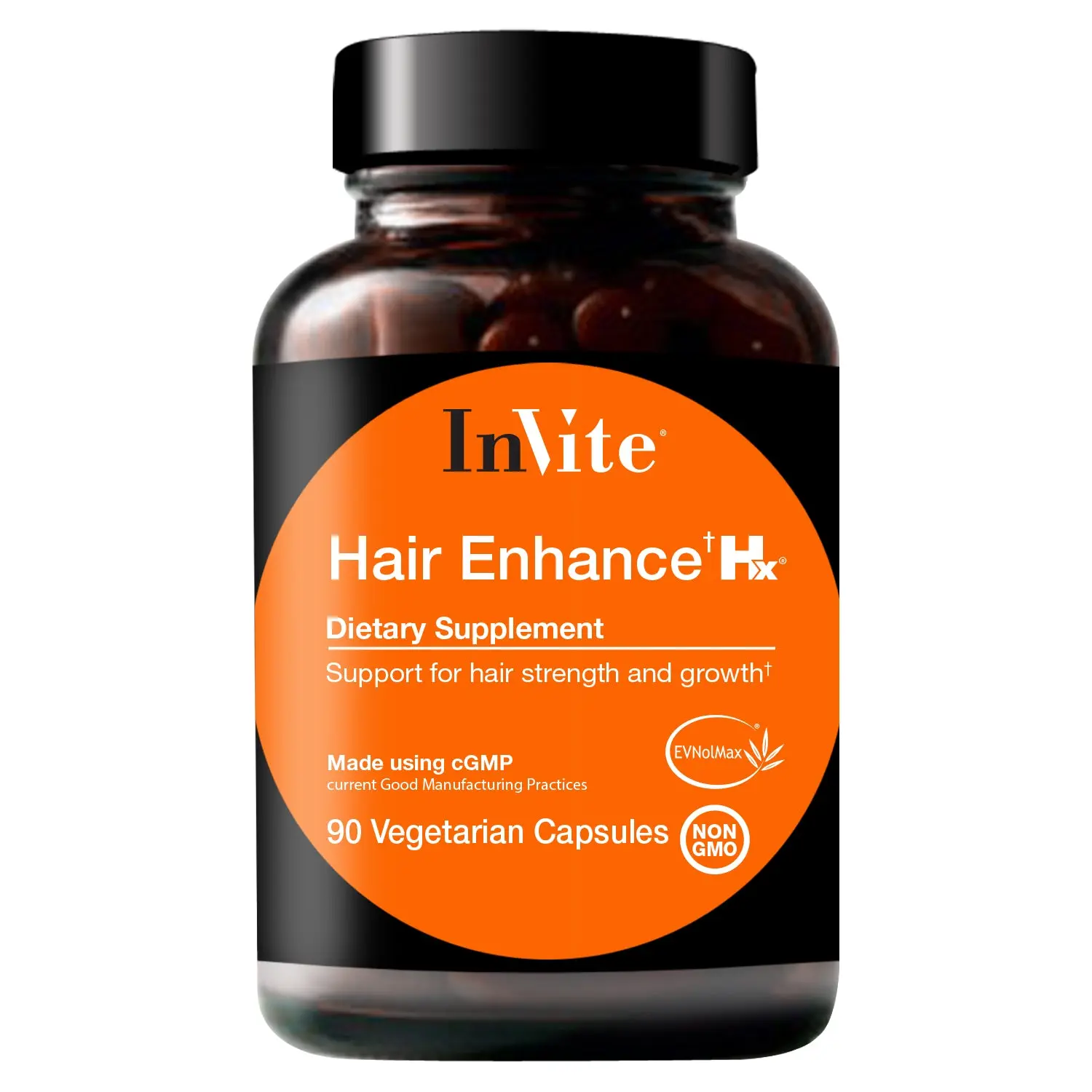 Hair Enhance Hx Supplement targeting Stress, hormone imbalance and nutritional deficiencies root causes for hair loss. Promote hair growth. NonGMO