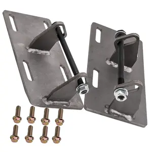 Compatible for Chevrolet C10 LSx LS1 LS2 LQ9 1973-1987 Engine Mount Adapter Plates Swap Kit