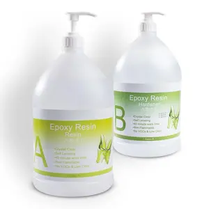 Epoxy   Clear Art 2 Gallon Kit  Bottle with Pump for Coating, Casting,  Art, , Tabletop, Bar Top, Live Edge Tables,  Curing 2 Part Epoxy Casting  Kit