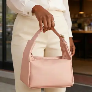 2026 New Luxury Makeup Hand Bag for Women, Large Capacity Portable Travel Cosmetic Organizer