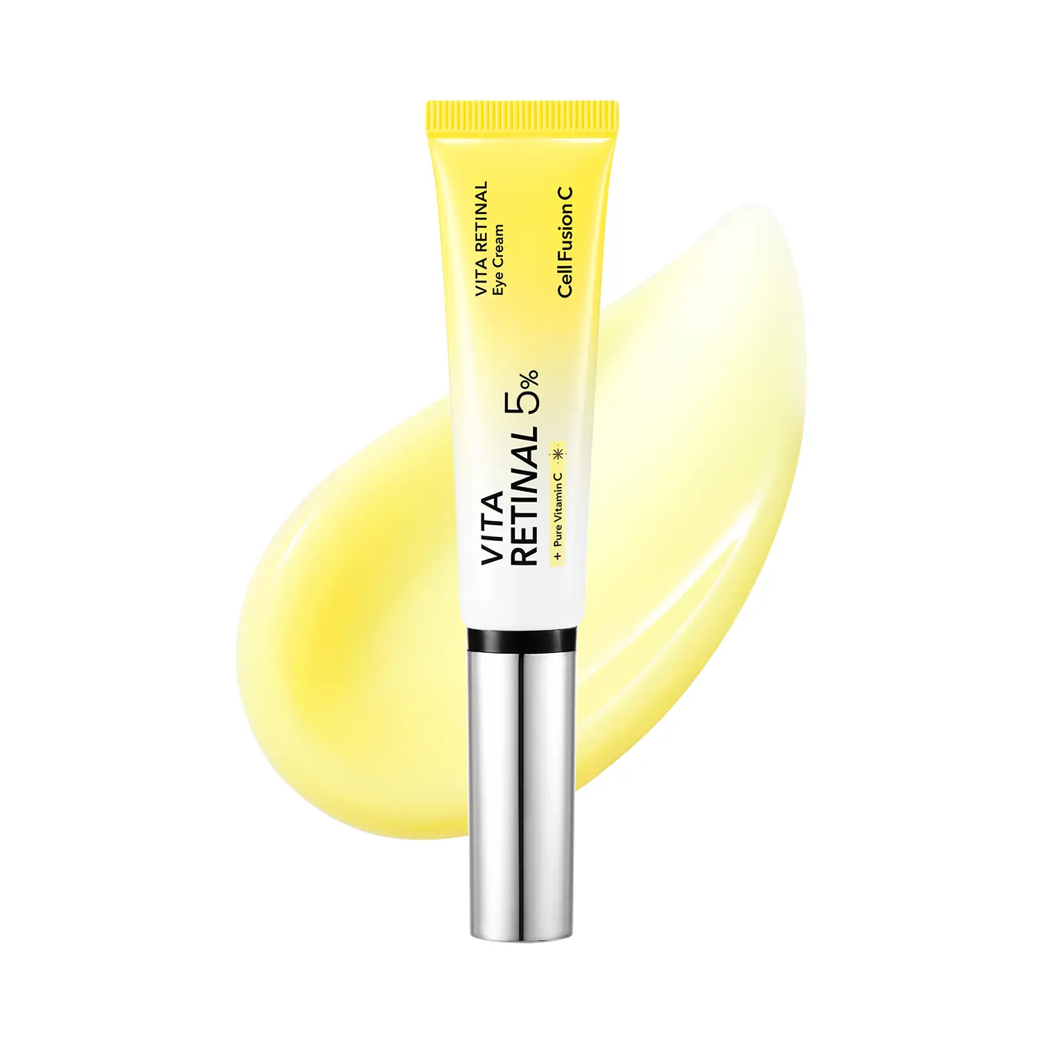 Cell Fusion C Toning C Vita Retinal Eye Cream | Dark Circles, Puffiness, Fine Lines & Dark Spots Care | Vita-Retinal 5% Complex + Pure Vitamin C + Caffeine | Korean Skincare, K-Beauty