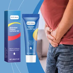 North Moon Men's Care Gel — Gentle Herbal Formula for Soothing Repair and Moisturizing Care