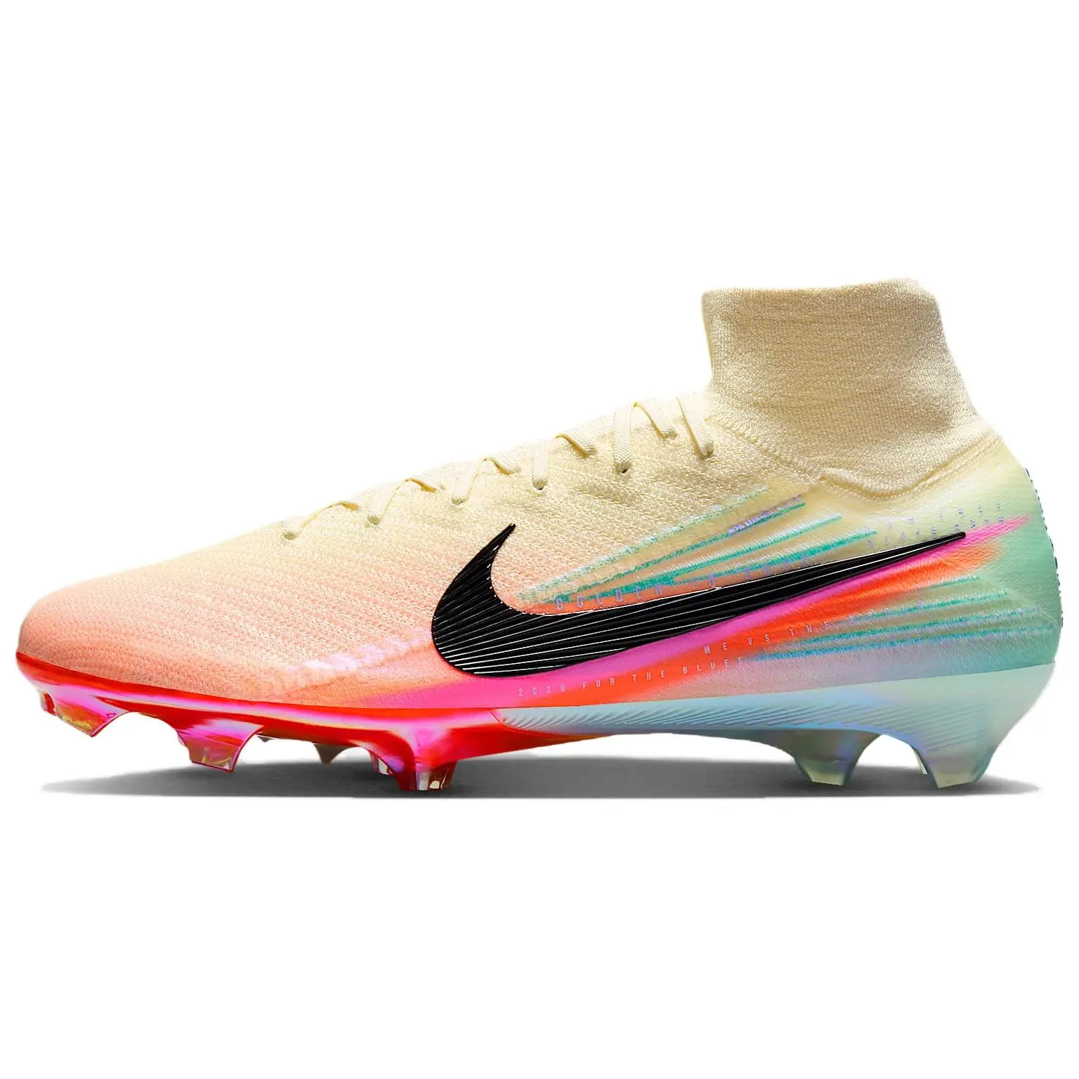 Sam Kerr x Nike Zoom Mercurial Superfly 10 Elite FG 'Be Who You Are' Sports Sneaker, Lightweight Flyknit, Agility and Precision Design, Durable Outsole, EU Sizes 36-46
