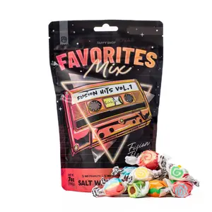 Taffy Shop, Fusion Favorites Salt Water Taffy Mix - Gourmet Soft, Sweet & Chewy Candy