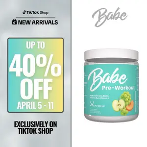 Babe by Bucked Up Pre-Workout [30 Servings] Fitness Supplement Healthcare Dietary