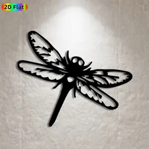 1pc Dragonfly Metal Wall Art,Dragonfly Statue Mural, Ideal Gift for New Year, Easter, Insect Decor Enthusiasts, Weather-Resistant Metal Wall Decor Wall Sculptures, Perfect for Garden Fence & Patio Wall Insect Decor Enthusiasts