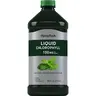 Piping Rock Liquid Chlorophyll 100mg - 16 oz - Mint Flavor - For Women & Men - Vegan, Non-GMO, and Gluten Free Formula