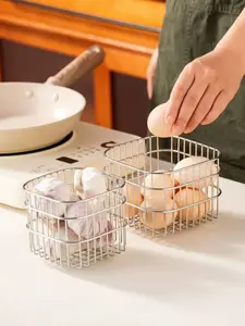 Stainless Steel Wire Storage Baskets for Kitchen