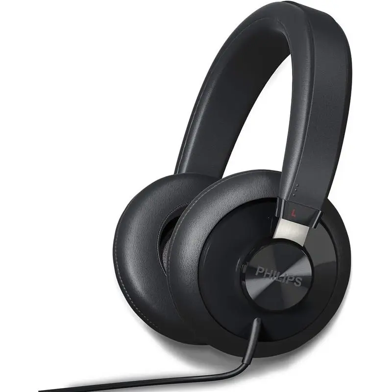 PHILIPS Wired Headset - Over-Ear Noise Isolating Headphones with HiFi Stereo, Deep Bass, Hi-Res Audio, 40mm Drivers, 3m Cable for Phones & Electronics Audio Use