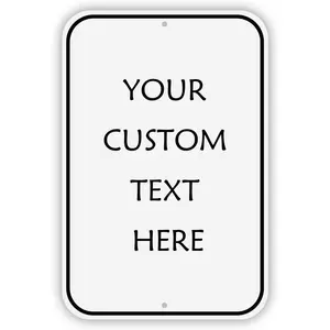 White Blank Sign Metal, 8 x 12 Inches Sturdy Rust Free Aluminum Metal Signs White Color Blank Sign, Waterproof, Easy Mounting, Indoor or Outdoor Use