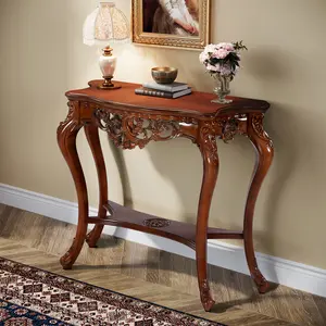 Tribesigns Vintage Console Table Entryway Table for Living Room Hallway