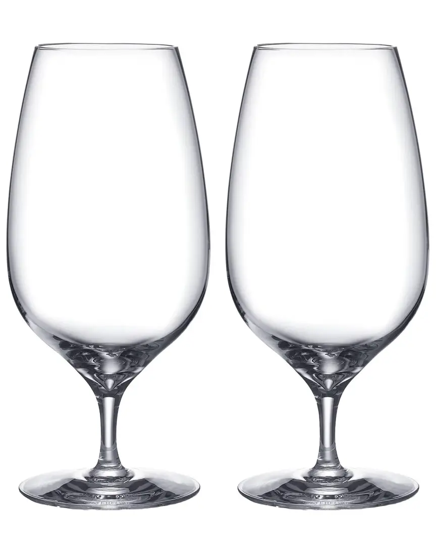 Waterford Set of 2 Craft Brew Stemmed Beer Glasses