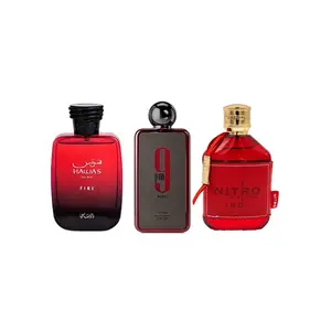 Afnan 9PM Rebel + Hawas fire + Nitro Red 3.4 fl.oz | bundle | value bundle