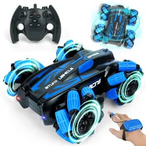 【FREESHIP-NEW】HOSIM Remote Control Car - Double Sided RC Stunt Car Outdoor Toys For Kids, 360° Flip 4WD Rechargeable Race Car, Girls Boys Gifts, 360° Rotating RC Stunt Car, Outdoorfun, Kids Stuff For Boys, carros para niño