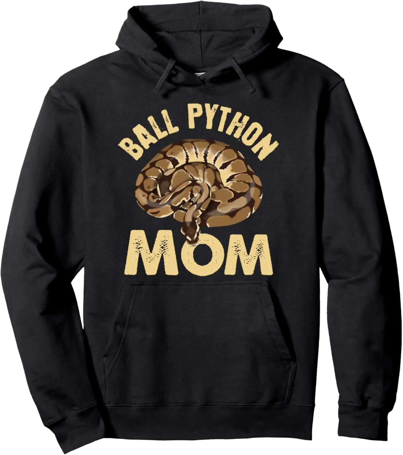 Ball Python Mom Snake Pullover Hoodie