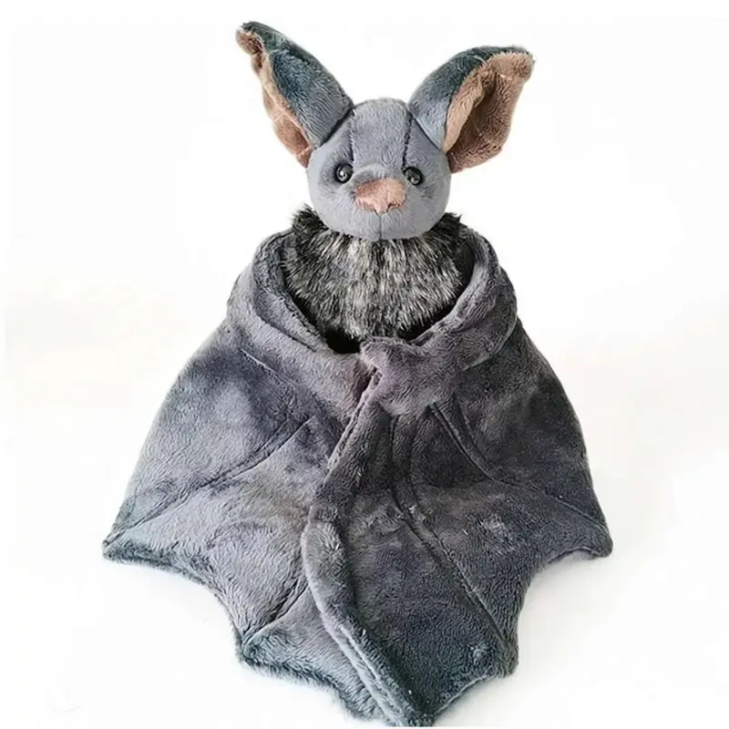 Bat Doll Plush Toy,Goth Bat Plush Creepy Gothic Bat Stuffed Animal Lifelike Bats Plushie Soft Hugging Plush For Birthday Gifts
