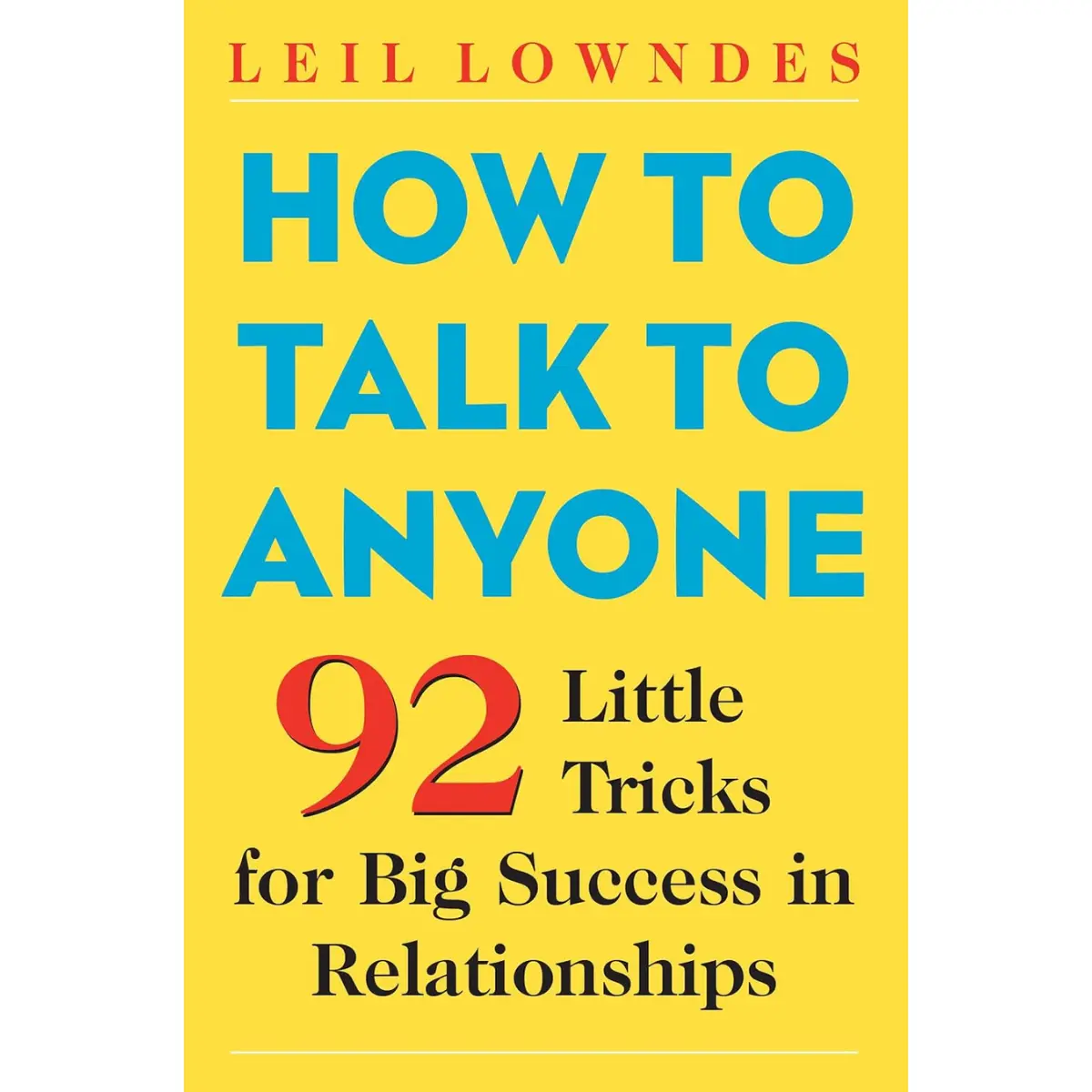 How to Talk to Anyone – Improve Communication, Confidence & Social Skills - Paperback