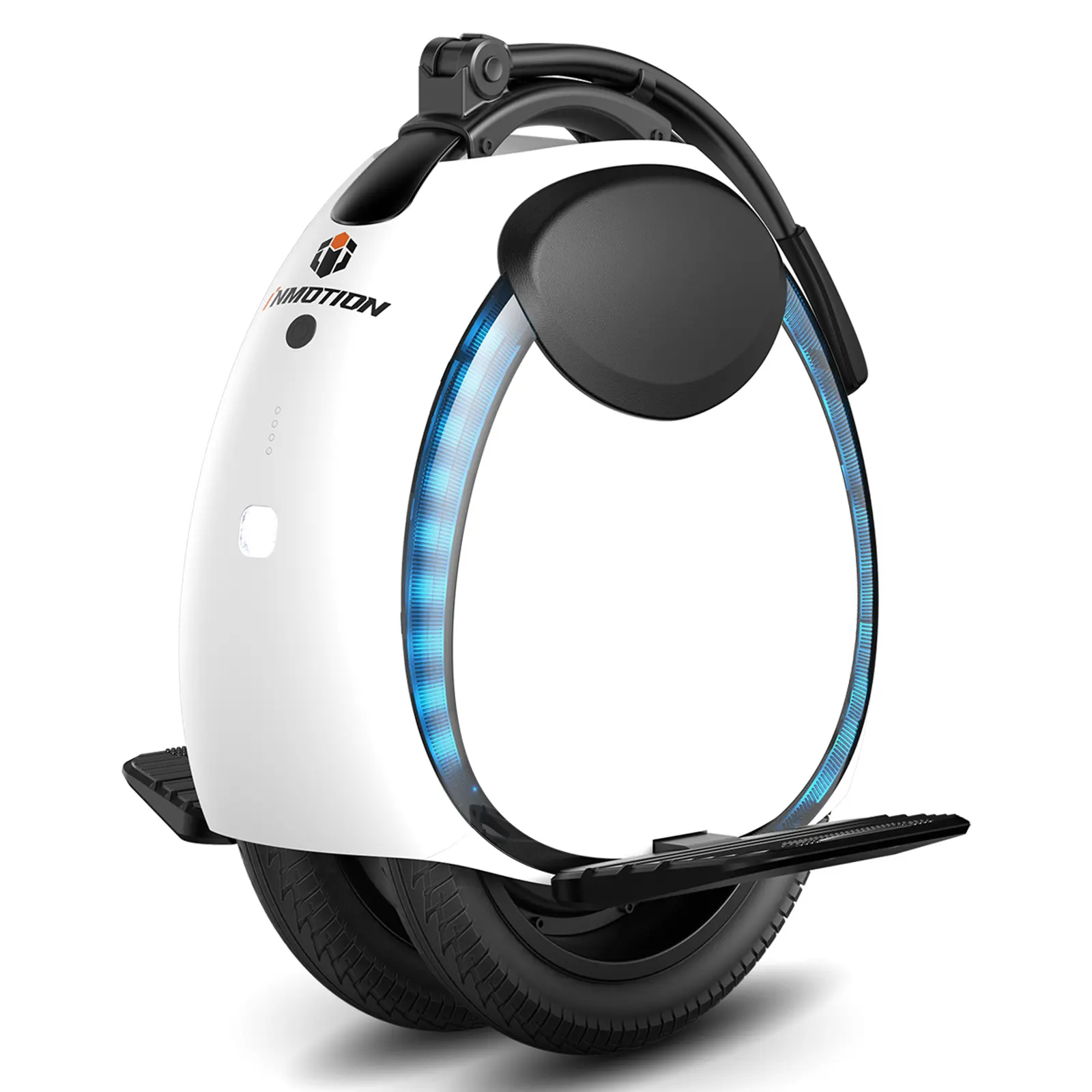 INMOTION E20 Electric Unicycle for Beginners, Lightweight 22 lbs Dual-Tire Self-Balancing Wheel, 14-in 900W Motor, 18-mi Range, 12.5mph Speed, App Control, UL2272 Certified, Euc, Monowheel Bike, Commuting, E-Unicycles, 4.35 Mph
