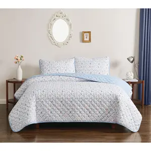 Truly Soft Maine Floral Twin/Twin XL 2 Piece Quilt Set