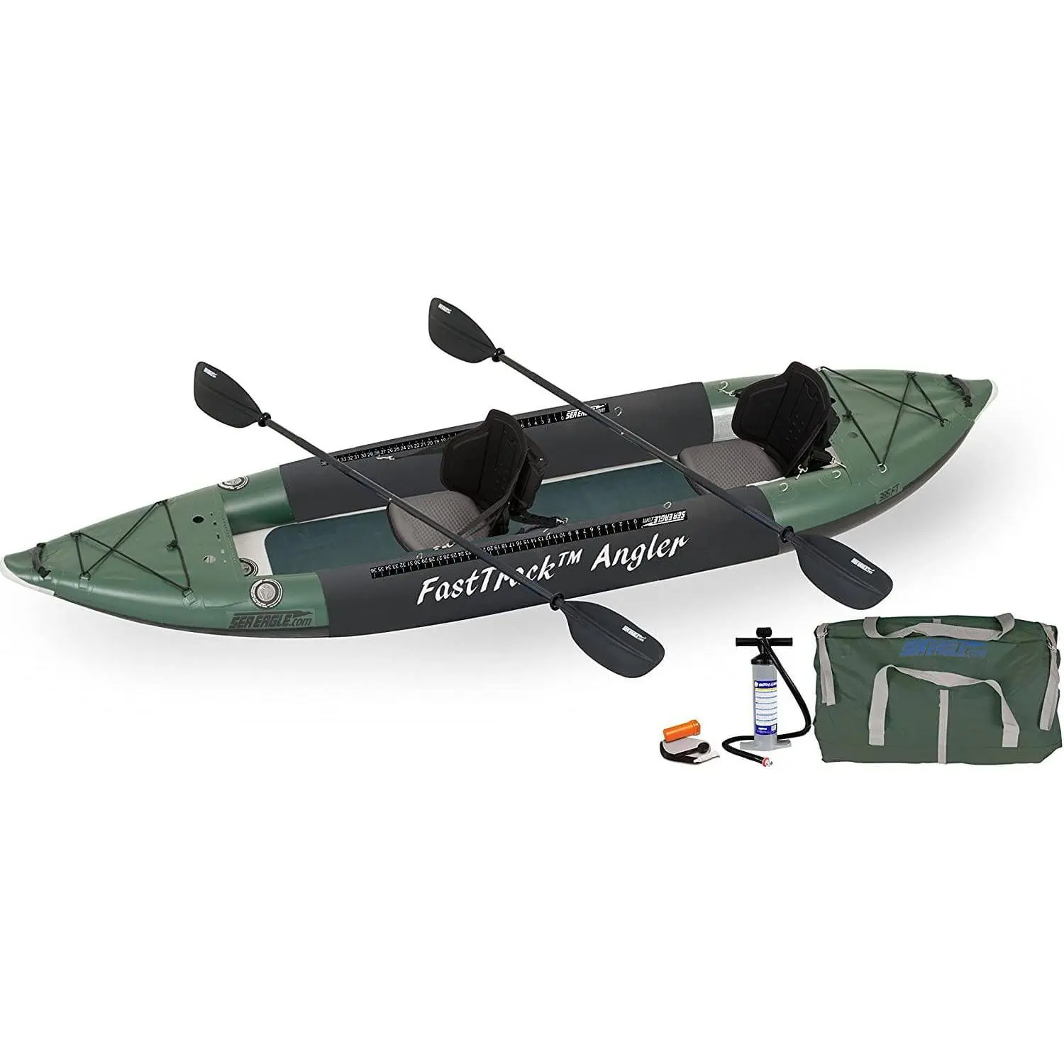 Sea Eagle 385fta Pro Angler Package Fast Track Inflatable Portable Fishing Kayak